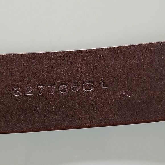 Nine West Brown Belt with Skull and Rose Winged Buckle. EUC. - Picture 4 of 7